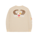 DIPSET WAFFLE LONGSLEEVE [CREAM]