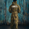 ISLAND PUFF PRINT ZIP HOODIE [DIGI CAMO]