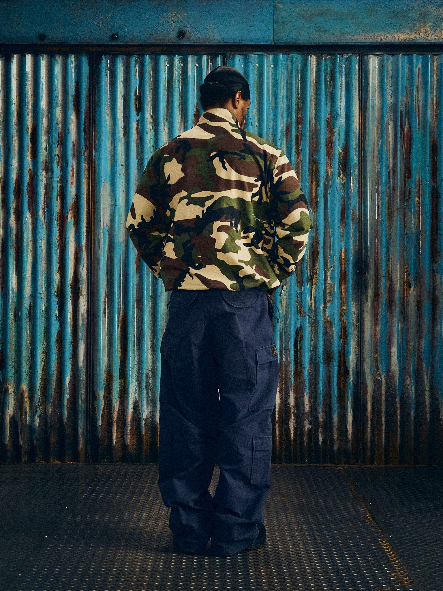 GUERILLAZ CARGO PANT [NAVY]