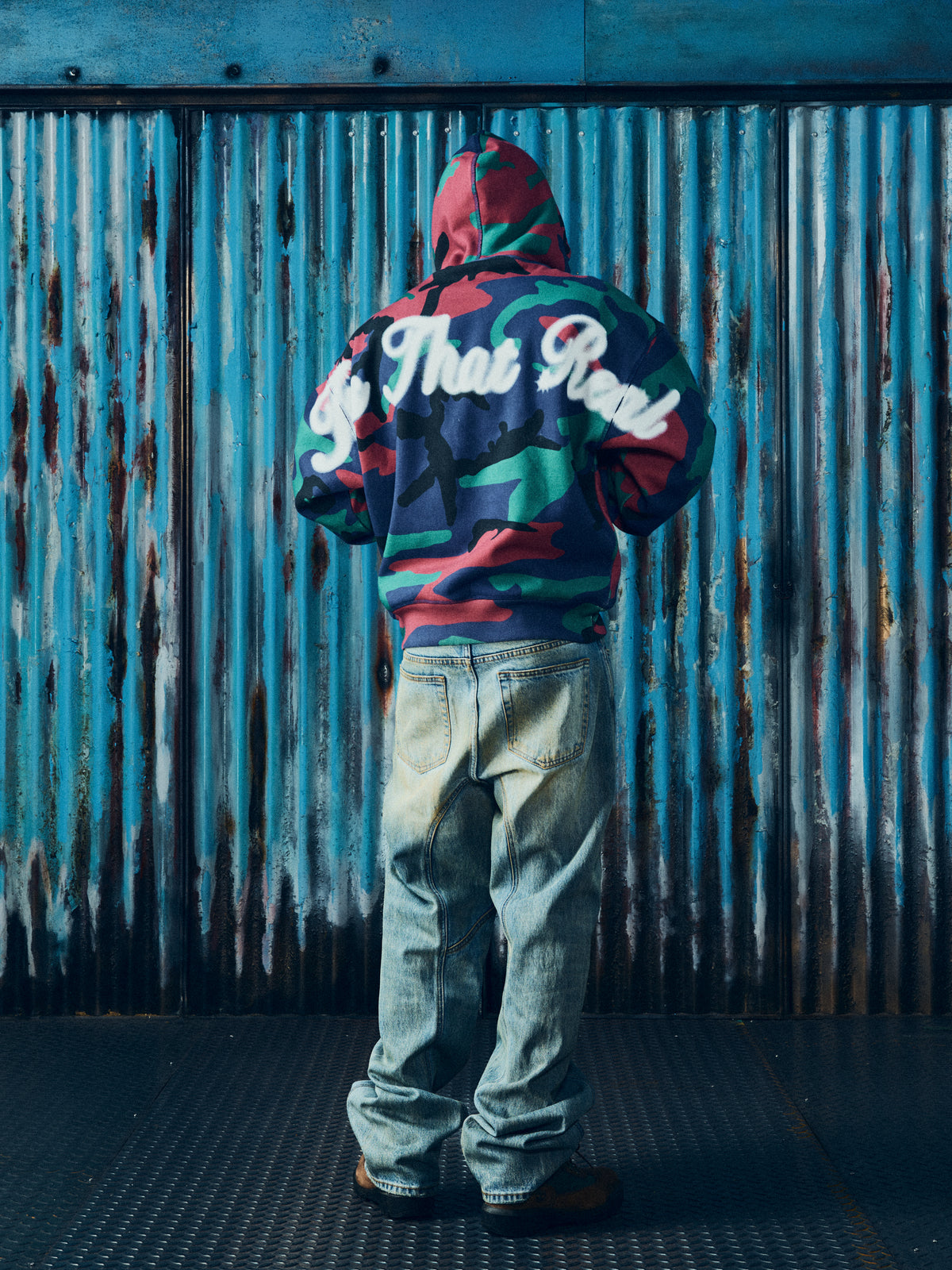 GABRIEL MOSES ZIP HOODIE [SOUF CAMO]