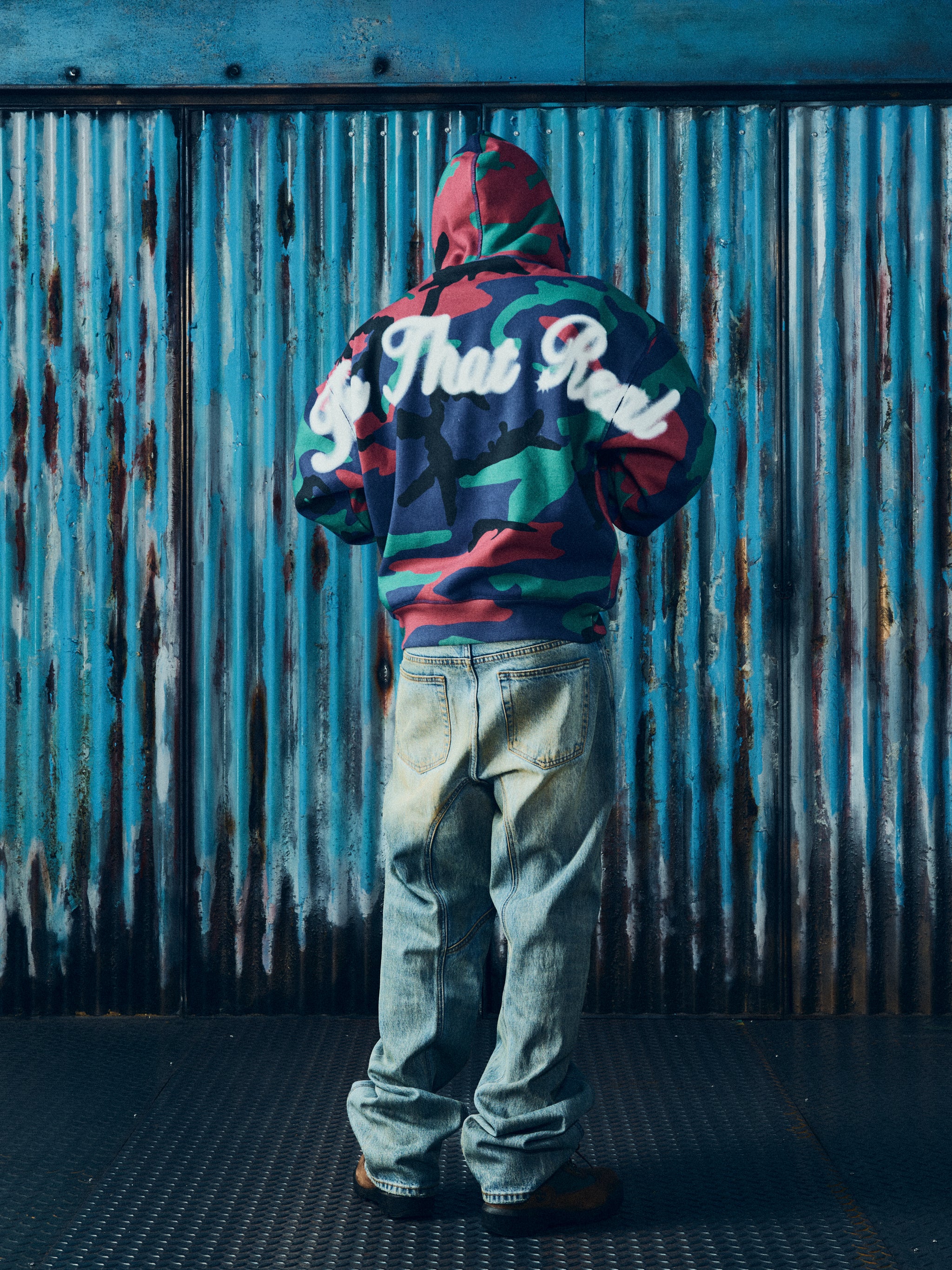 GABRIEL MOSES ZIP HOODIE [SOUF CAMO]