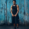 MINI ISLAND SWEATSHORT [BLACK]