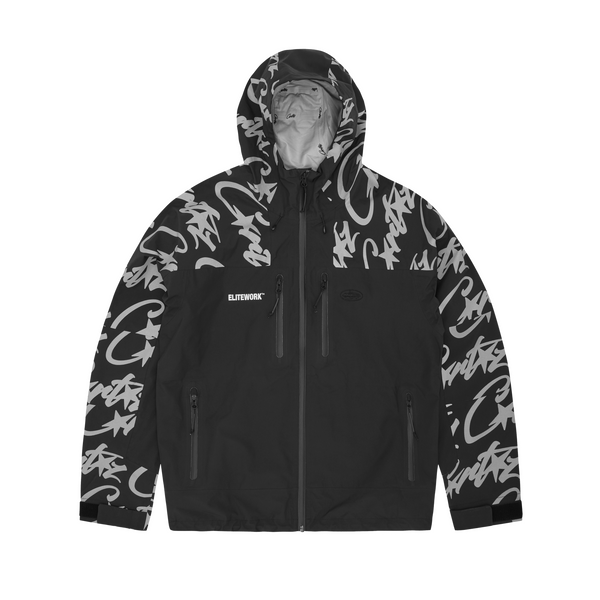 ELITEWORK™ WATERPROOF SHELL JACKET [BLACK]