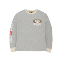 DIPSET WAFFLE LONGSLEEVE [GREY]