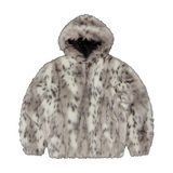 HOODED FUR JACKET [MULTI]