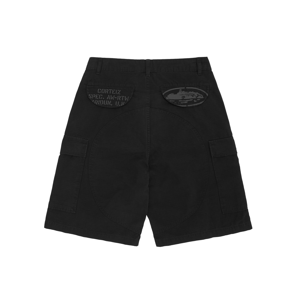 GUERILLAZ CARGO SHORT [BLACK]
