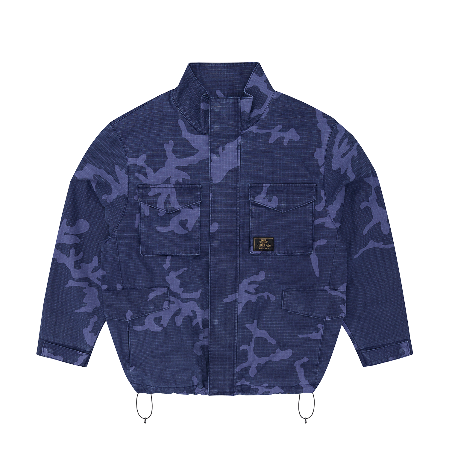 GUERILLAZ FIELD JACKET [INDIGO CAMO]