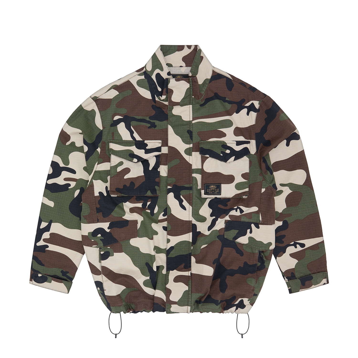 GUERILLAZ FIELD JACKET [WOODLAND CAMO]