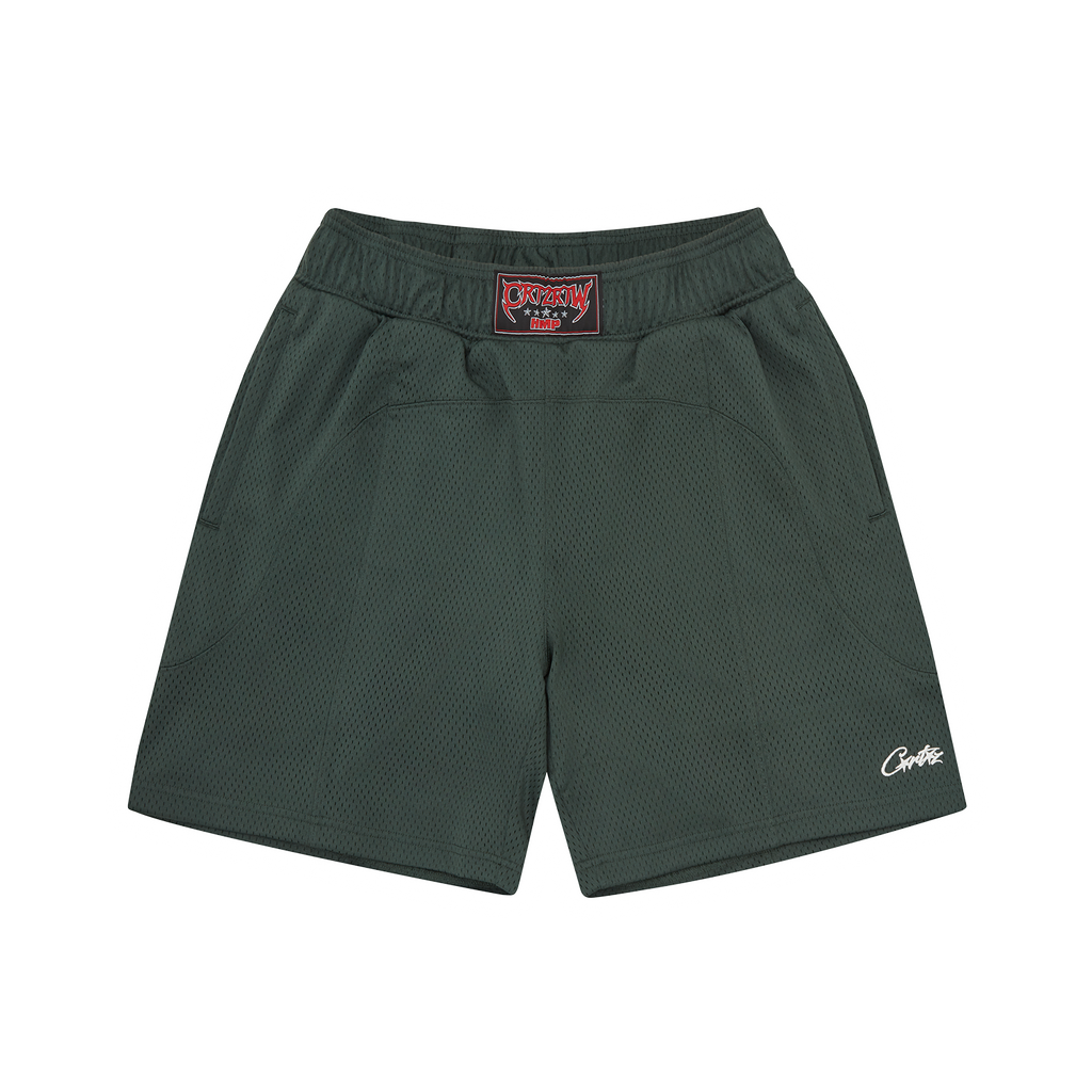 HMP MESH PANEL SHORT [FOREST GREEN]