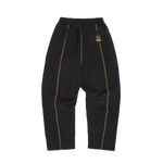 HMP OPEN HEM SWEATPANT [BLACK / YELLOW]