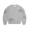 HMP STENCIL CREWNECK [LIGHT HEATHER]