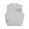HMP STENCIL VEST [HEATHER GREY]