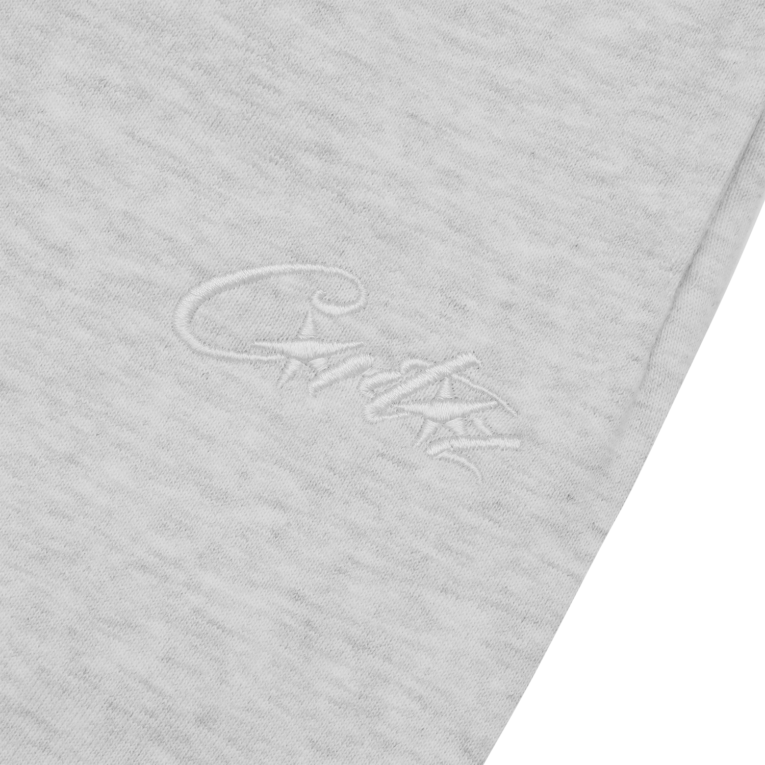 HMP STRIPE RIB SWEATPANT [LIGHT HEATHER]
