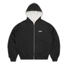 HMP THERMAL ZIP HOODIE [BLACK]