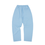 ISLAND PUFF PRINT OPEN HEM SWEATPANT [BABY BLUE]