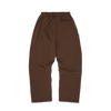 ISLAND PUFF PRINT OPEN HEM SWEATPANT [BROWN]