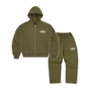 ISLAND PUFF PRINT TRACKSUIT [OLIVE]