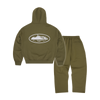 ISLAND PUFF PRINT TRACKSUIT [OLIVE]