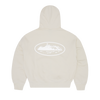ISLAND PUFF PRINT ZIP HOODIE [OFF WHITE]