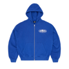 ISLAND PUFF PRINT ZIP HOODIE [WASHED ROYAL]