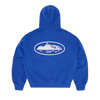 ISLAND PUFF PRINT ZIP HOODIE [WASHED ROYAL]