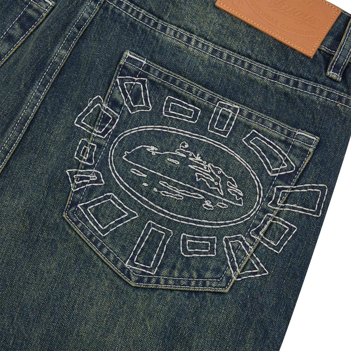 ALWEIZ BAGGY JEANS [VINTAGE INDIGO]