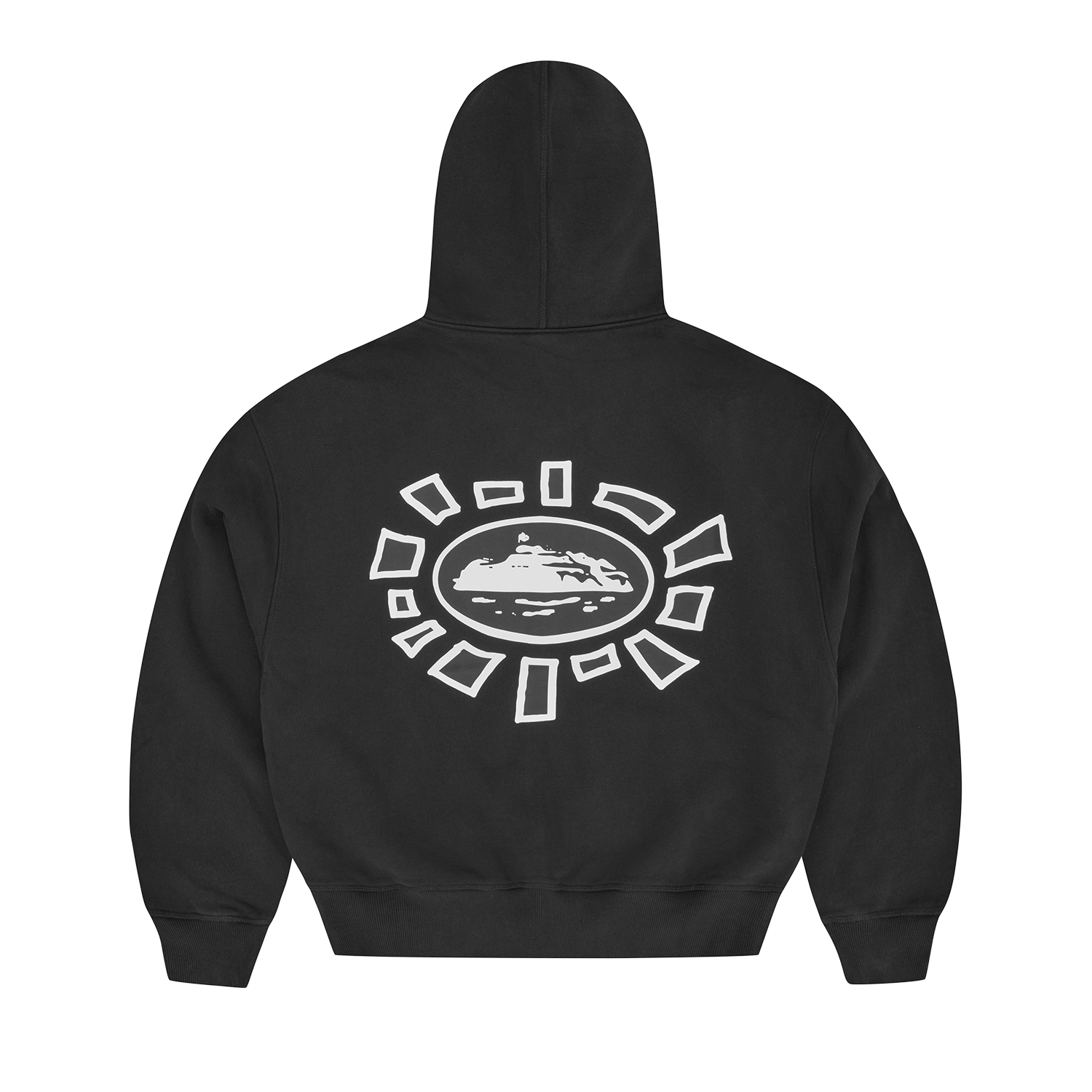 ALWEIZ ZIP HOODIE [BLACK]