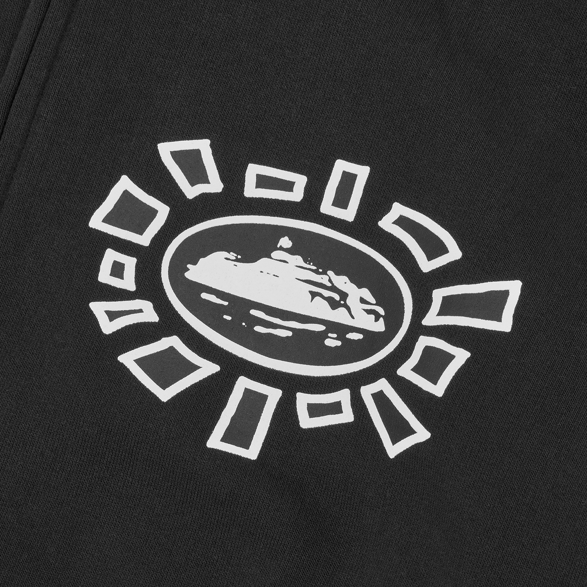 ALWEIZ ZIP HOODIE [BLACK]