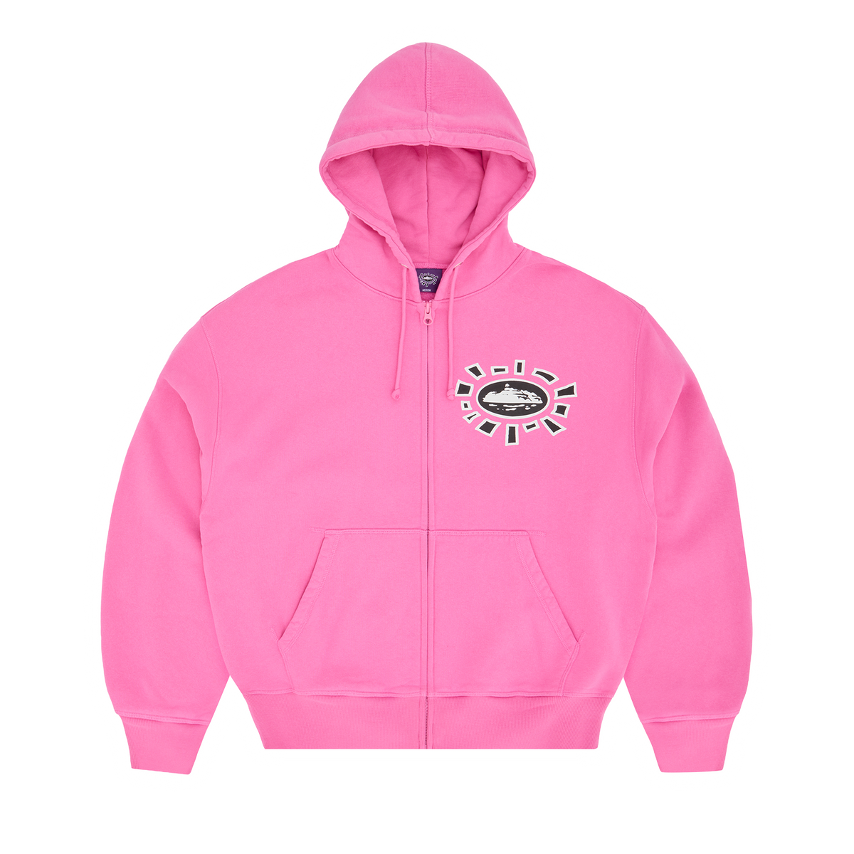 ALWEIZ ZIP HOODIE [PINK]