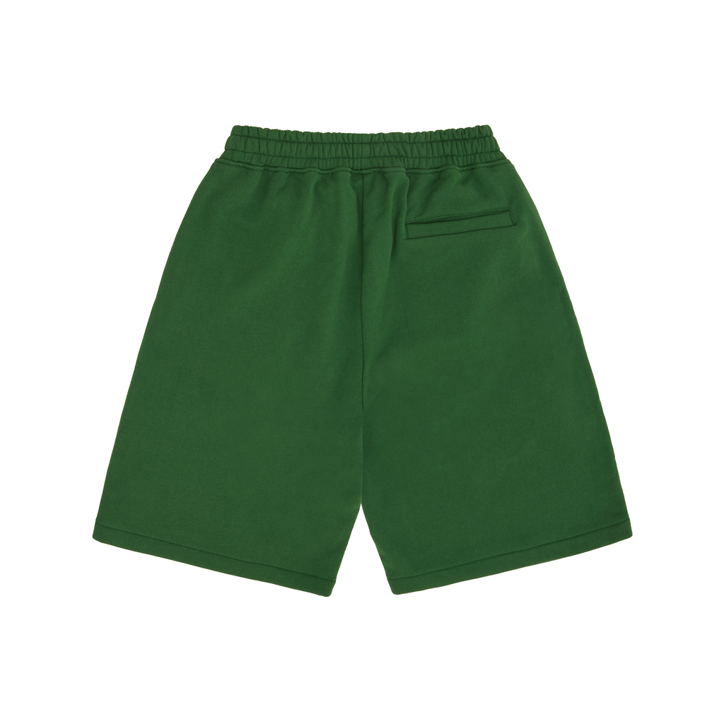 ISLAND PUFF PRINT SWEATSHORT [GREEN]