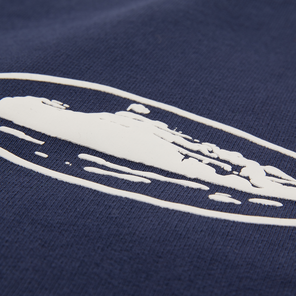ISLAND PUFF PRINT SWEATSHORT [NAVY]