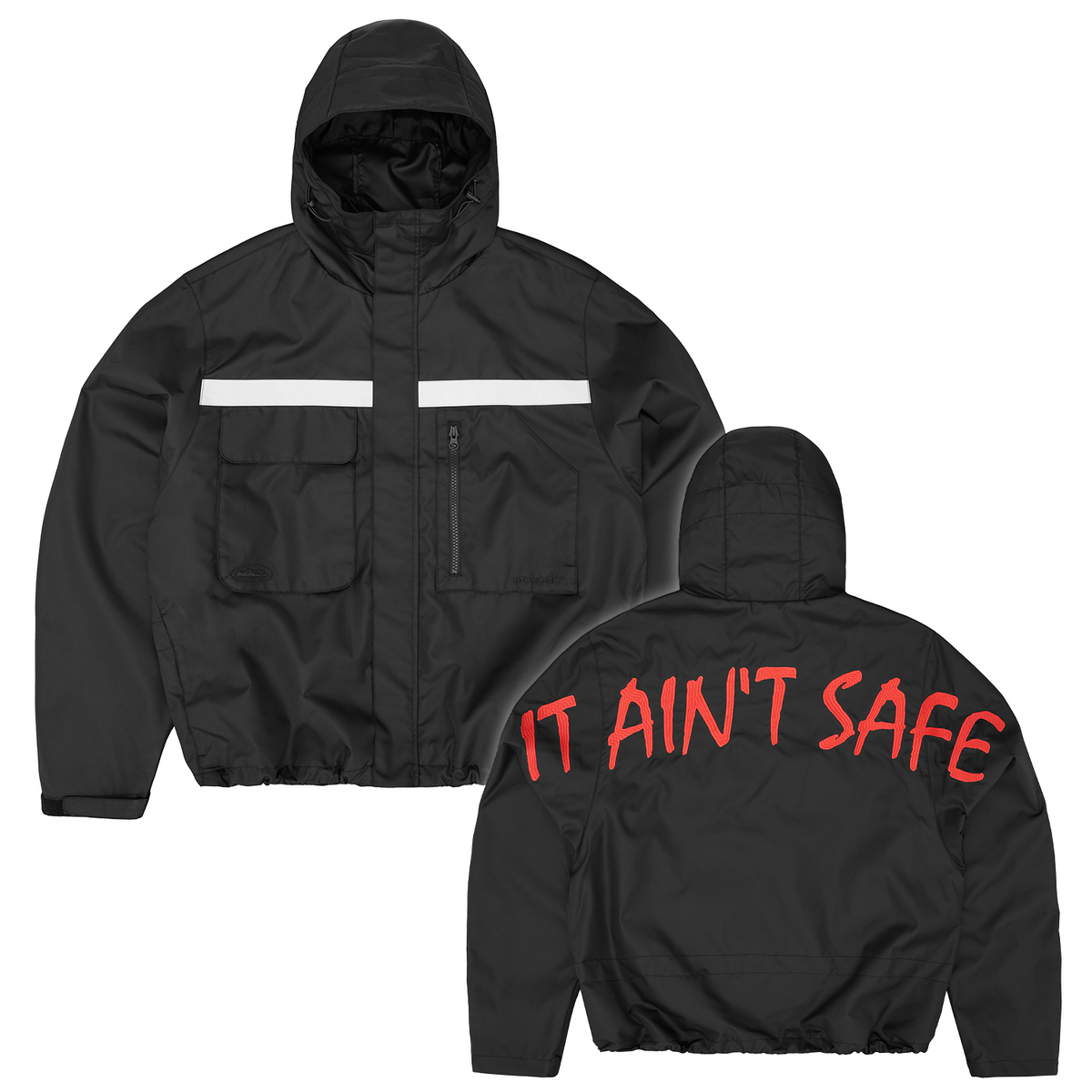 IT AIN'T SAFE LITEWORK JACKET [BLACK]