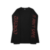 IT AIN'T SAFE WAFFLE THERMAL [BLACK]