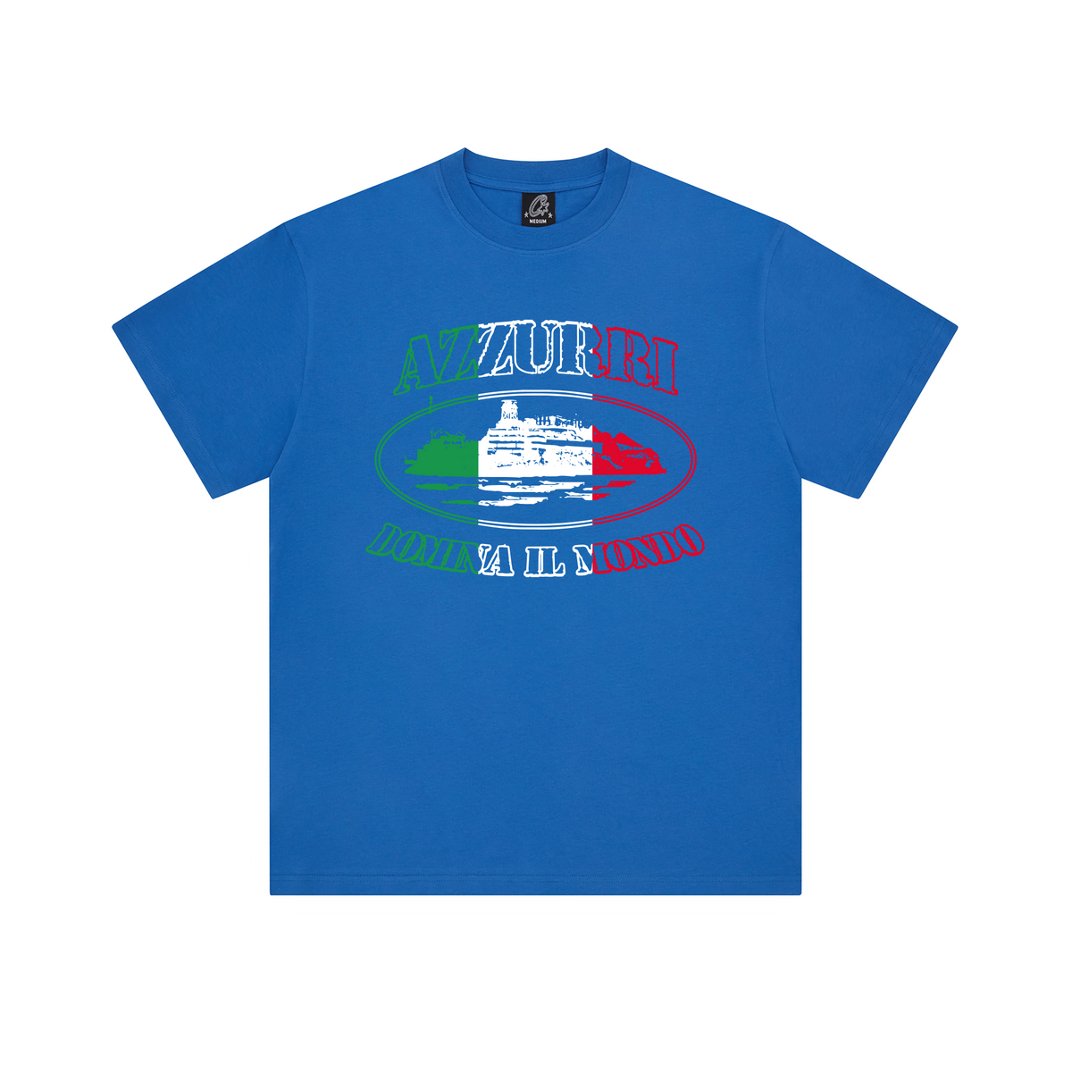 ITALY ALCATRAZ TEE [ROYAL BLUE]