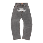 ISLAND BAGGY JEANS [LIGHT GREY]
