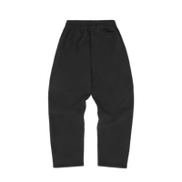 ISLAND PUFF PRINT OPEN HEM PANT [BLACK]