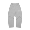 ISLAND PUFF PRINT OPEN HEM SWEATPANT [HEATHER GREY]