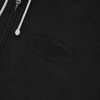ISLAND KNOCKOUT ZIP HOODIE [BLACK]