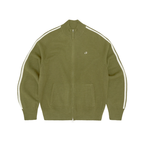 VVS KNIT-ZIP [OLIVE]