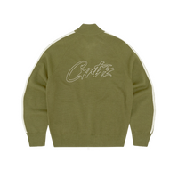 VVS KNIT-ZIP [OLIVE]