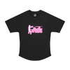 LADIES HIT SQUAD BABY TEE [BLACK]