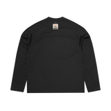 L/S HMP MESH PANEL JERSEY [BLACK]