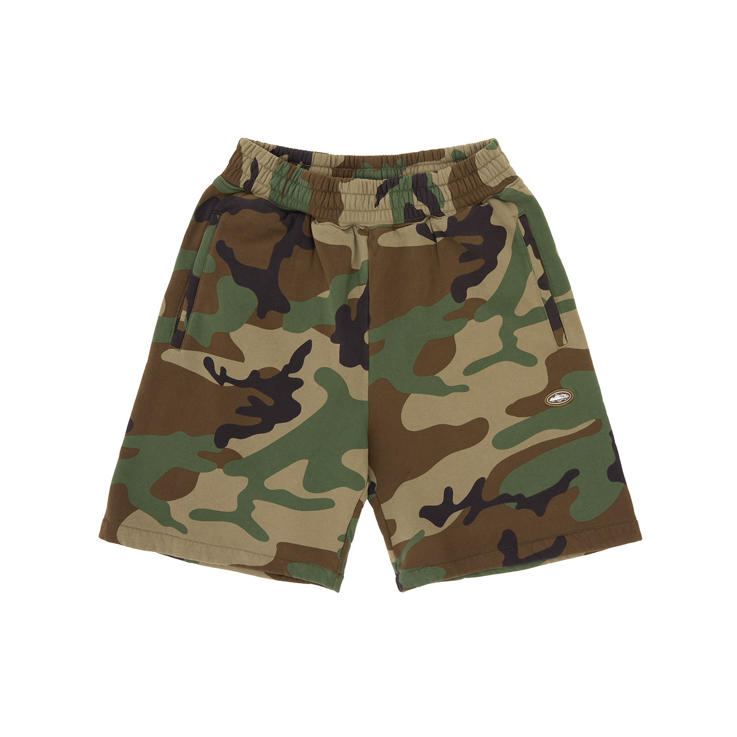 MINI ISLAND SWEATSHORT [WOODLAND CAMO]