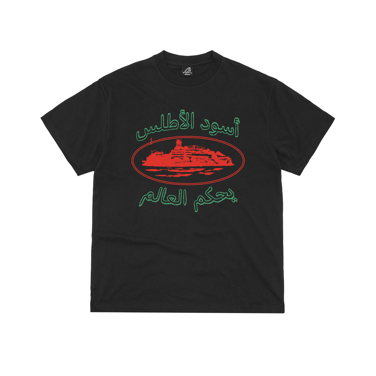 MOROCCO ALCATRAZ TEE [BLACK]