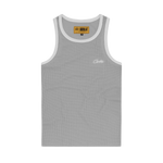 MENS CONTRAST ALLSTARZ TANK TOP [GREY]