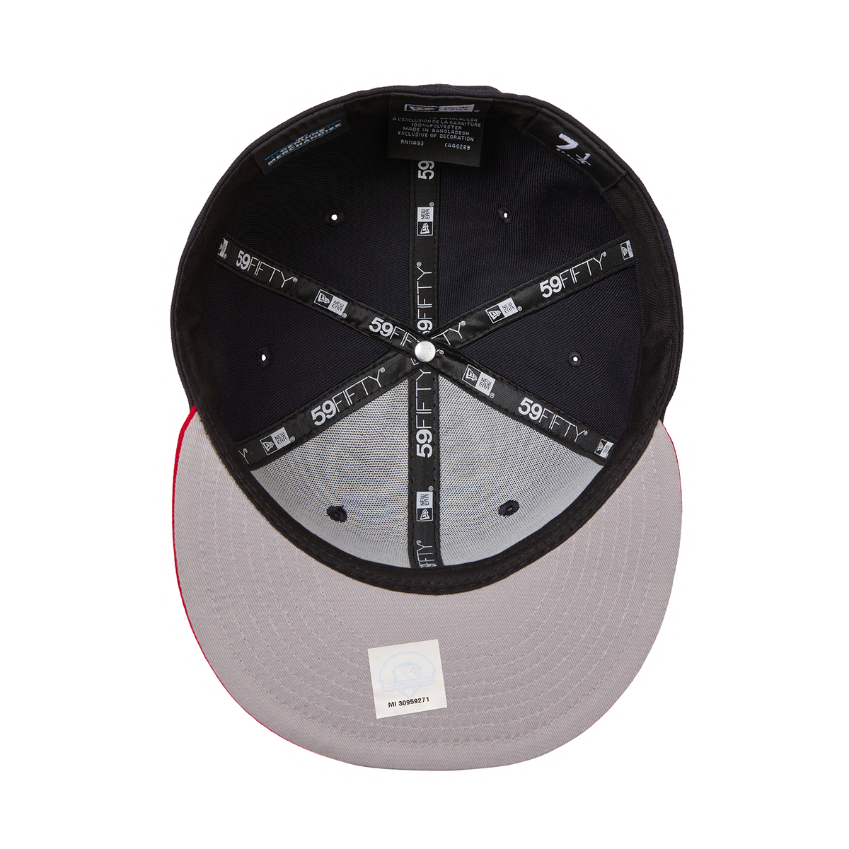 CORTEIZ STORM NEW ERA 59FIFTY FITTED CAP [NAVY/RED]