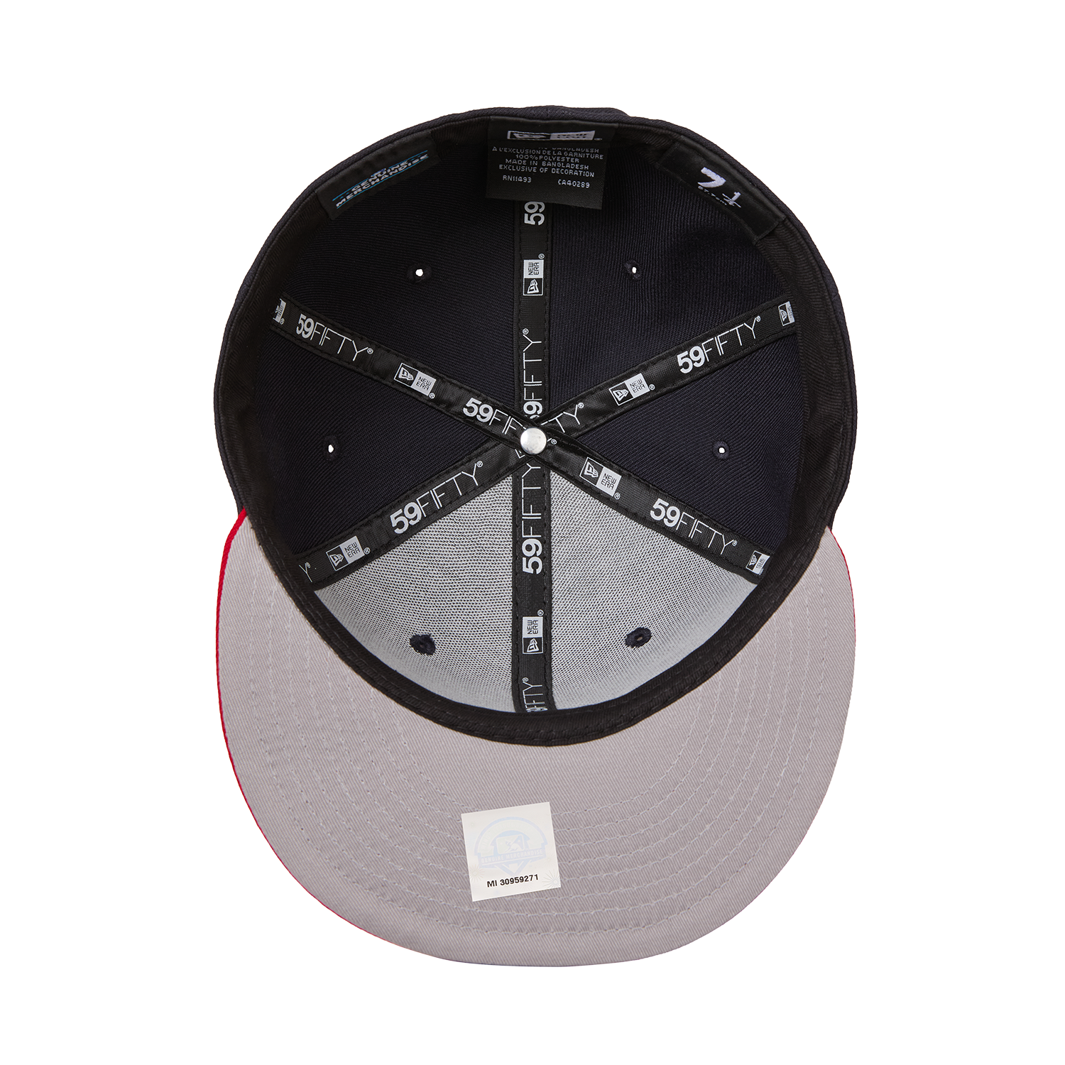 CORTEIZ STORM NEW ERA 59FIFTY FITTED CAP [NAVY/RED]