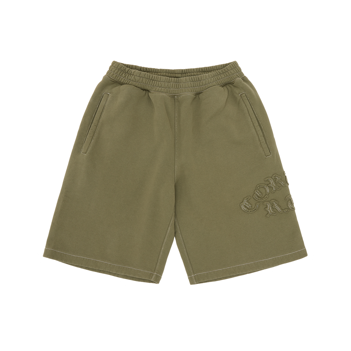 DIPLOMATIC SWEATSHORT [OLIVE]