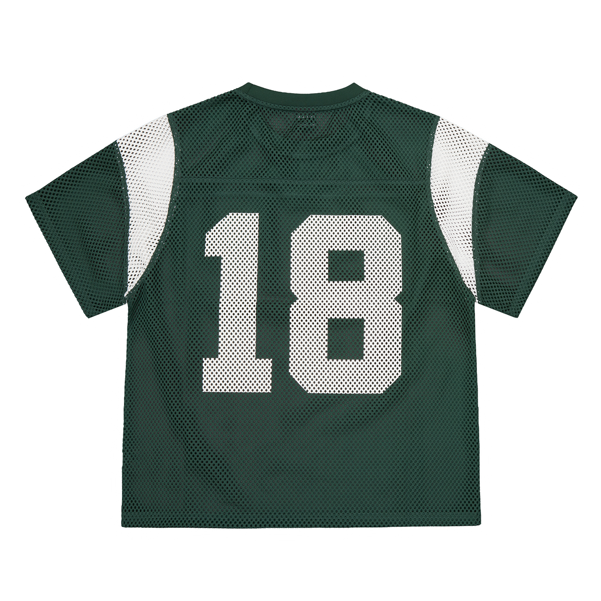 OPEN MESH PANEL JERSEY [FOREST GREEN]