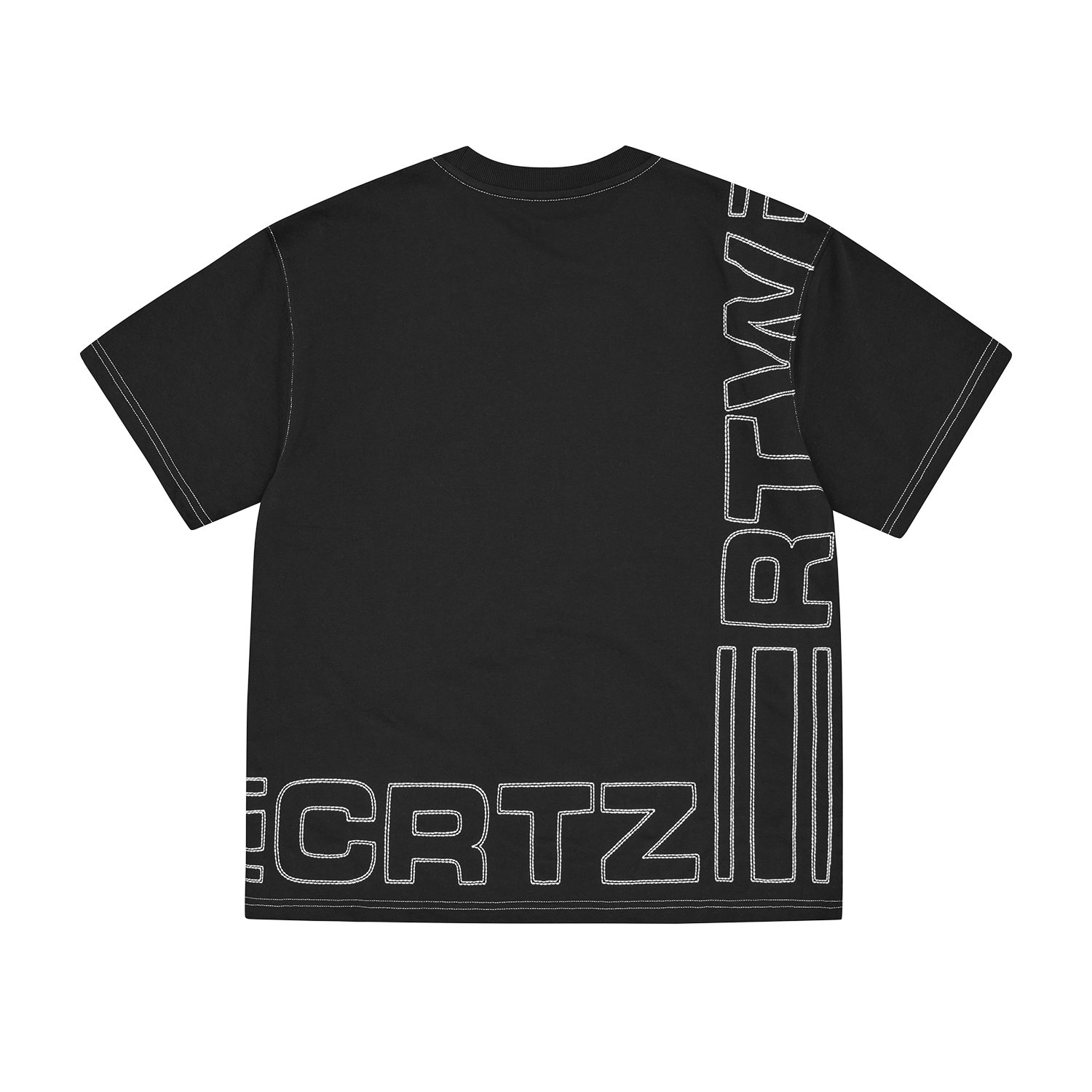 OUTLINE HEAVYWEIGHT TEE [BLACK]